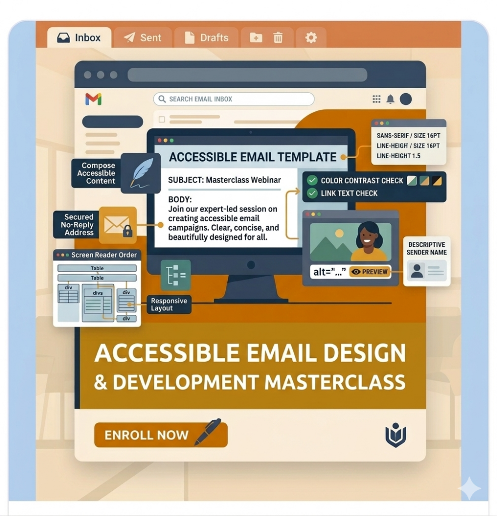 Accessible Email Design & Development Masterclass